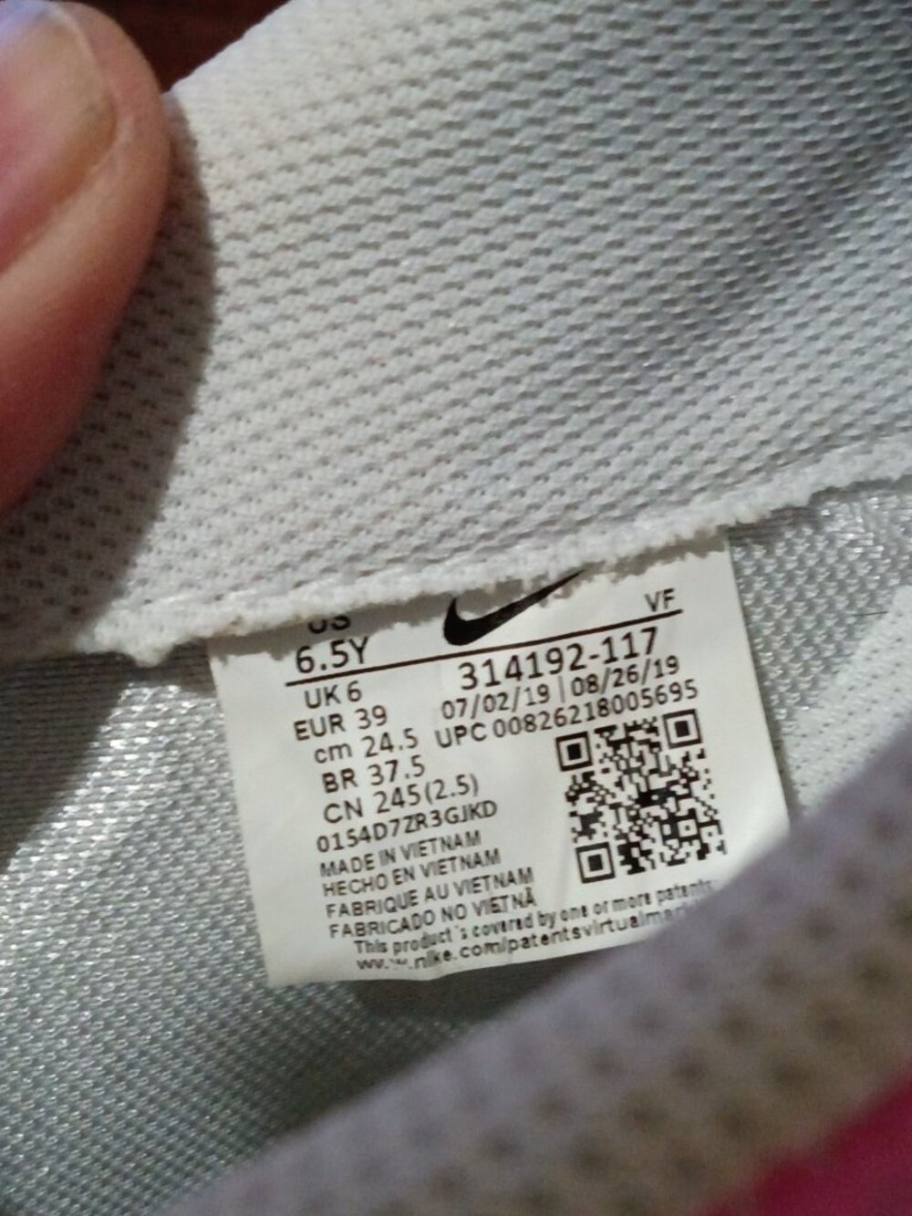 Nike Air Force 1 Low Custom Painted Multi Color 314192-117 Men's Size 6.5Y Kids - Picture 2 of 14